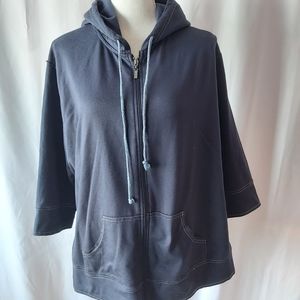 SOHO Woman NY Hoodie. S: 1X